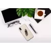 Smartphone case man and wood for iPhone XR, Indian Black, protective hard shell