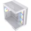 PC case Silentware View A-RGB White VIEWWHITE — mid-tower with A-RGB lighting, white finish