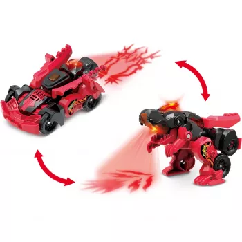 Switch & Go Dinos - Fire-Mini-T-Rex, Play Figurine