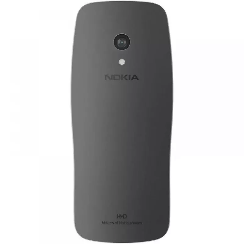 Nokia 3210 4G (2024) (TA-1618) | Grunge Black | 2.4 inch | TFT | 128 MB | 64 MB | Dual SIM | Bluetooth | 5 | Main camera resolution 2 MP