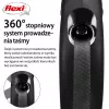 Retractable leash Flexi New Classic Cat XS 3 m — cord lead for small pets, black, max load 8 kg