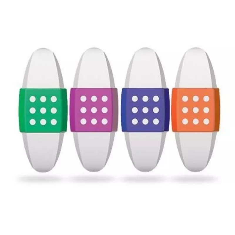 Colorino Pencil eraser with plastic grip