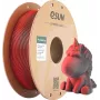 PLA MATTE DUAL 1,75mm RED BLACK 1kg ESUN 3D FILAMENT (PLA-MTD175B-BR1P1)