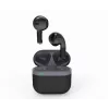 Bluetooth headset GEMBIRD TWS-02-BK, in-ear TWS, black/grey, up to 5 h playtime, built-in microphone, charging case