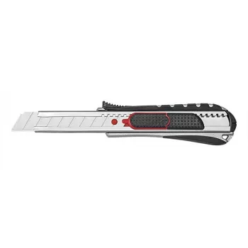 Snap-off Blade Knife Wedo 78 7018 Black Silver