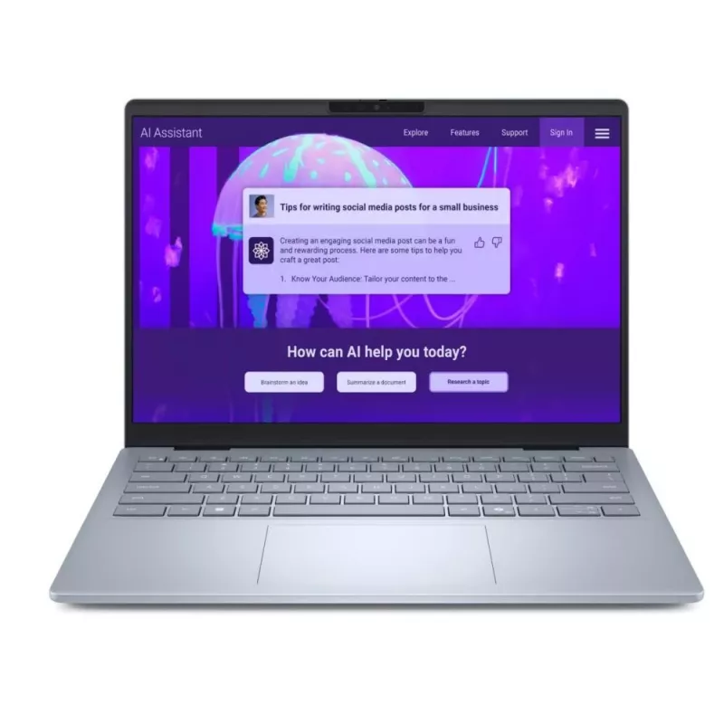 Notebook DELL 14 Plus DB14250 14 inch Core Ultra u7 16GB RAM 512GB SSD Intel Arc Windows 11 Pro