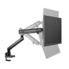 Monitor arm SILVERSTONE SST-ARM13 — single adjustable-height VESA-compatible mount, silver