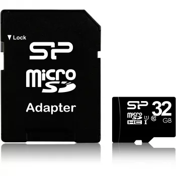 Silicon Power SP032GBSTH010V10SP memory card 32 GB MicroSDHC UHS-I Class 10