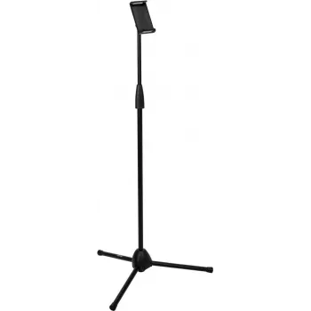 Adjustable Height Smartphone and Tablet Stand Omnitronic HTS-1 — lightweight, portable