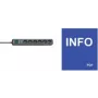 Power strip Hugo Brennenstuhl Eco-Line 6-socket anthracite — French plug