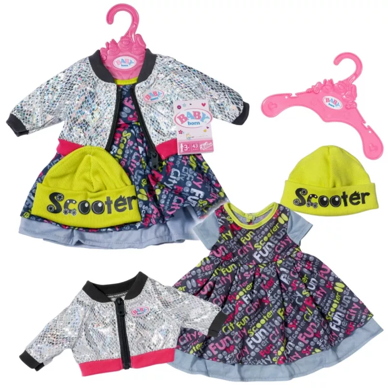 Zapf Creation BABY born E-Scooter Outfit, 43 cm