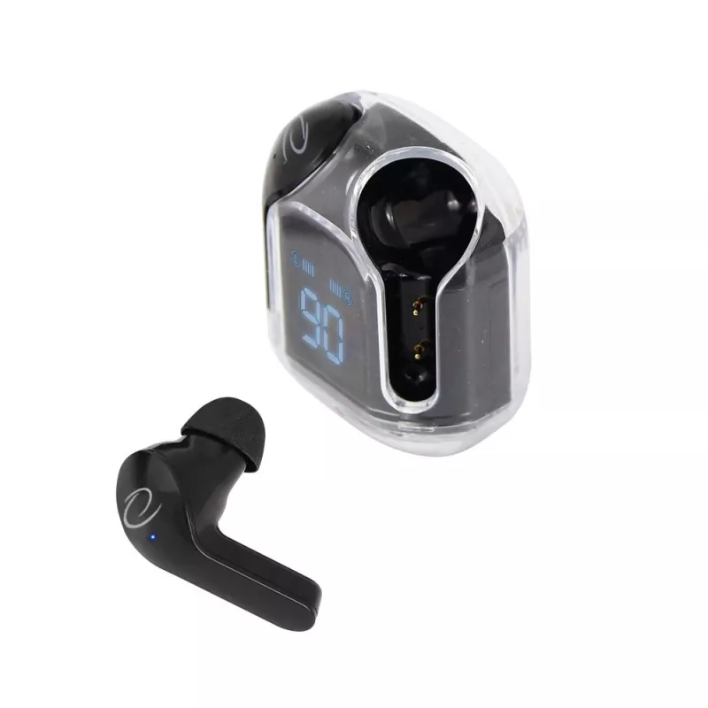 In-ear wireless headphones ESPERANZA EH238K — Bluetooth 5.3, 2.4 GHz, 10 m range, 230 mAh battery, touch control, black