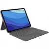 Case with keyboard Combo Touch US iPad Pro 11 1,2,3 Gen grey