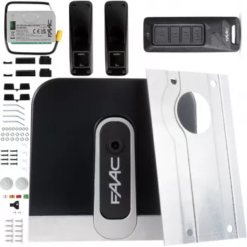 Cyclo C720 FDS FAAC 24V sliding gate set