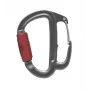Locking carabiner Petzl M042AA00 D-shaped Aluminium Grey 75 g