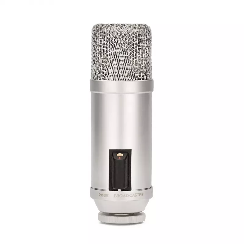 Condenser Microphone RODE Broadcaster — Professional large-diaphragm studio mic for voice recording