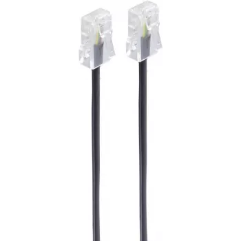 shiverpeaks BS70095-8/4-20 Telephone Cable 20 m Black (BS70095-8/4-20)