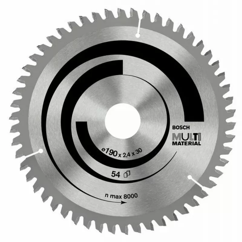 Circular Saw Blades Bosch Multi Material 2608640503 Thickness 1.8mm