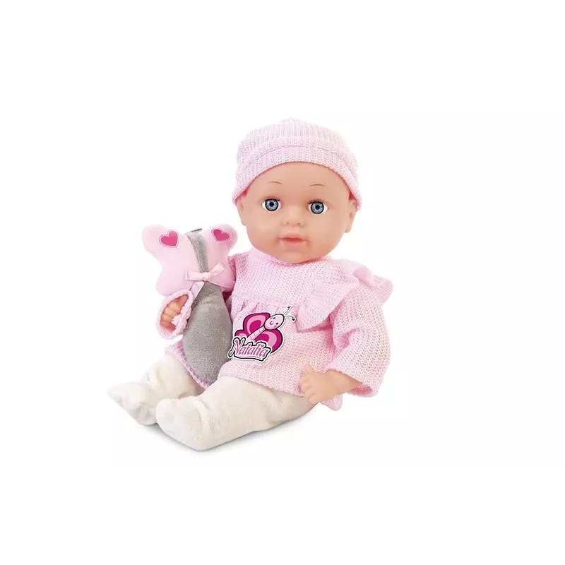 Doll Artyk Natalia 33 cm with toy - Artyk 33 cm baby doll with accessory