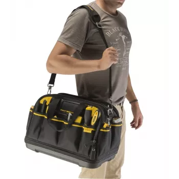 Tool box STANLEY FATMAX Multi Access FMST1-73607, polyester, 430×280×300 mm, 2 handles, shoulder strap