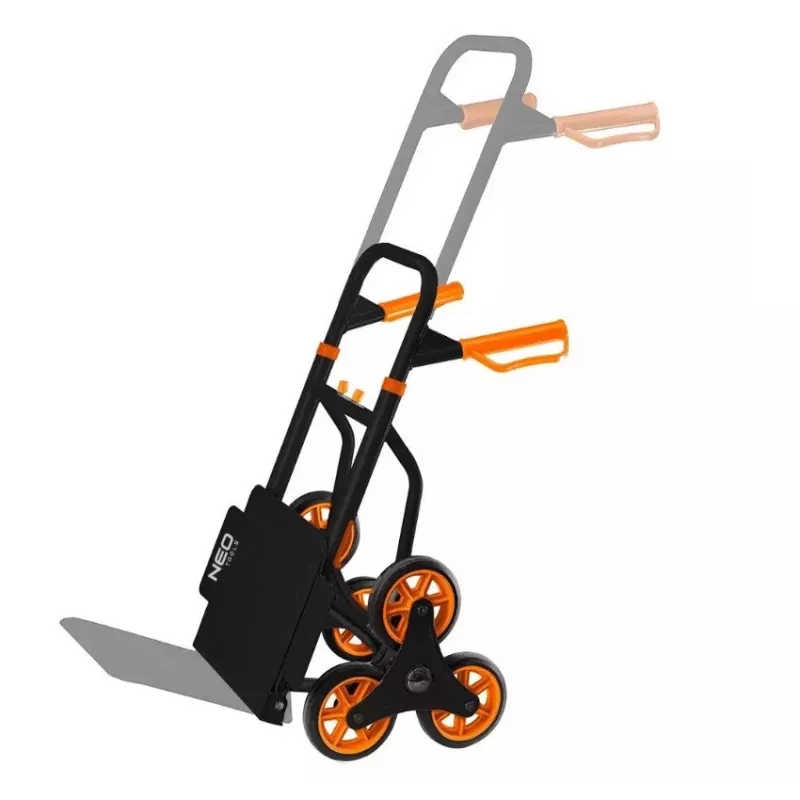 Stair Climbing Trolley NEO tools 84-402, foldable hand truck, 150 kg load capacity