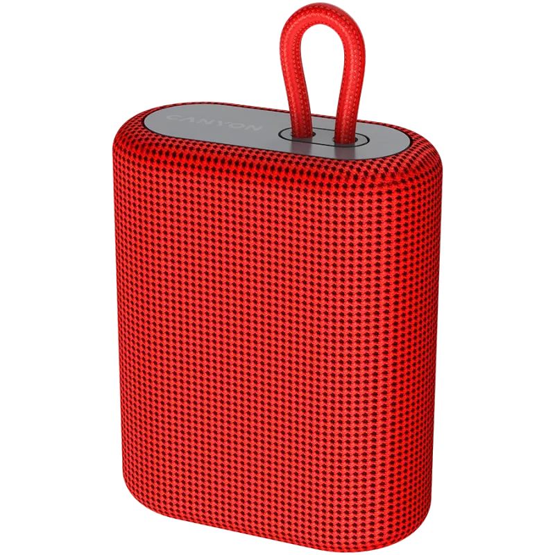 Canyon Bluetooth Speaker BSP-4 TF Reader/USB-C/5W red retail