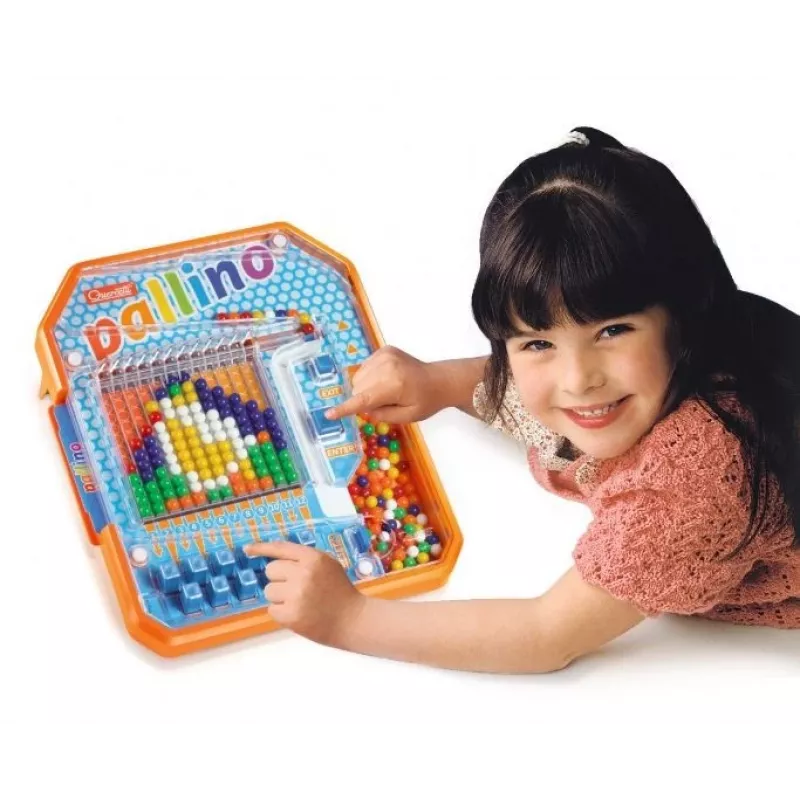 Educational construction toy Dante Quercetti 01020 for ages 4–8, multicolour
