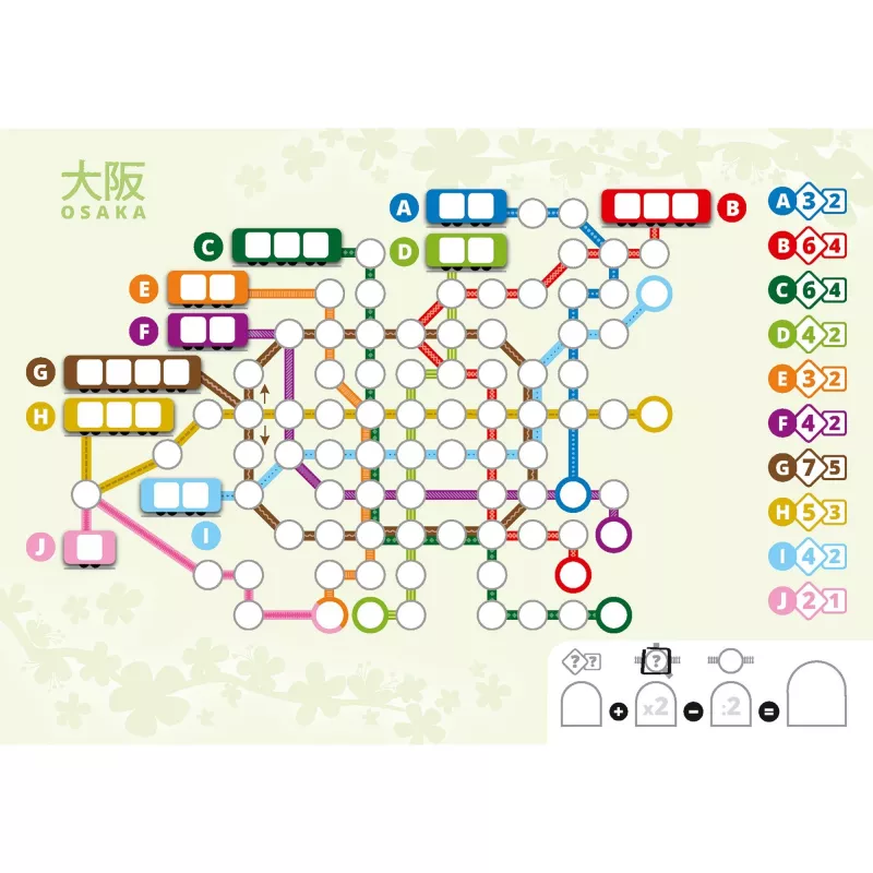 Voll verplant - Zusatzblock Japan, Board Game