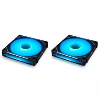 LIAN LI UNI FAN SL-INF 140 ARGB Reverse Blade PWM 4-Pack, Black