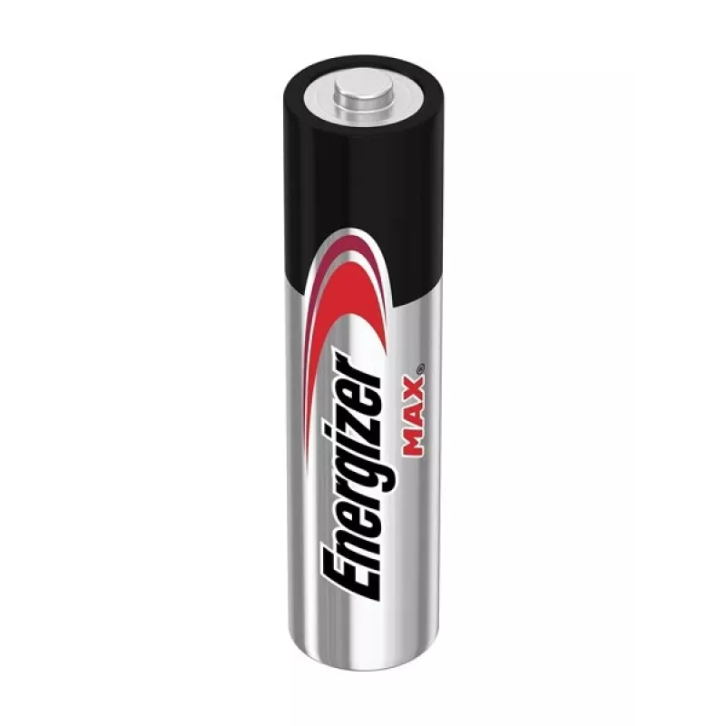 Single-use battery Energizer MAX AAA Alkaline 1.5V — pack of 8, cylindrical, 10-year shelf life
