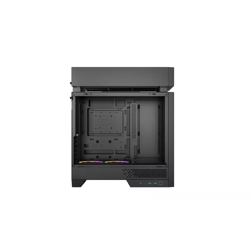 PC Case DeepCool CL660 Black — ATX/Micro-ATX/Mini-ITX, Tempered Glass, 2x3.5 inch + 1x2.5 inch, Front 140 mm, Top/Rear 120-140 mm