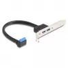 DeLOCK 83015 Internal USB 3.2 Gen 1 Adapter Black 5 Gbit/s