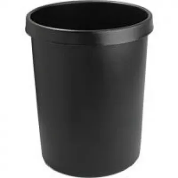 helit Waste Paper Bin 45,0 l black (H6106295)