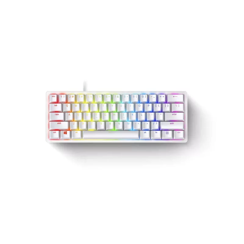 Mechanical gaming keyboard Razer Huntsman Mini 60% White USB QWERTY US International Optical switches