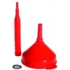 Funnel IWH Model 3007 — polyethylene, diameter 195 mm, orange