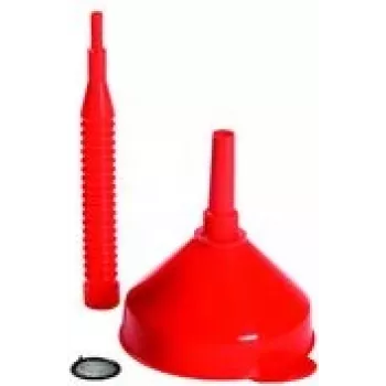Funnel IWH Model 3007 — polyethylene, diameter 195 mm, orange