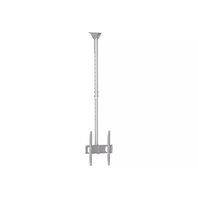 Sunne PL-C62 - Mounting Kit (Ceiling Mount) - for Flat Screen - Steel - Silver - Screen Size: 94-160 cm (37-63)