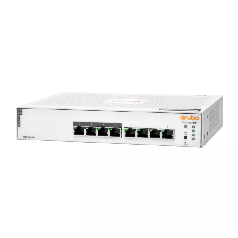 HPE Aruba Switch IOn 1830 8G 65W Europe - English