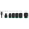 Socket set Bosch Powertools PRO 1/2 inch 7-piece black