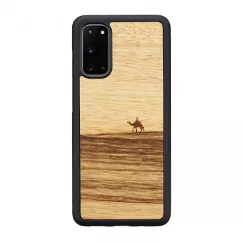 Smartphone case man and wood Galaxy S20 Terra Black – protective phone cover for Samsung Galaxy S20
