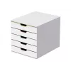 File storage box Durable VARICOLOR Mix 5 Plastic Multicolour White 762527