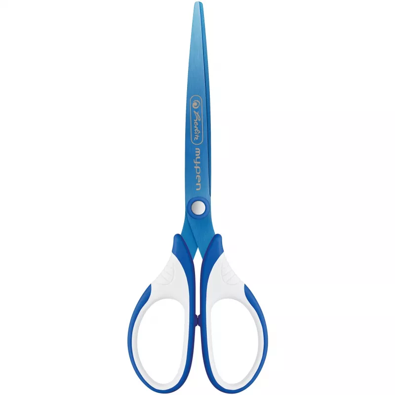 Single Pen Herlitz my.pen Straight Cut Blue White