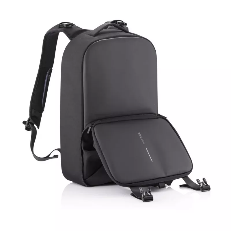 Backpack XDDESIGN FLEX GYM BAG — 24 L, fits 15.6 inch / 39.6 cm tablet/notebook, padded adjustable straps, black