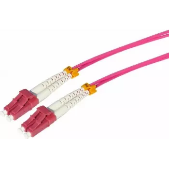 Tecline LWL Patch Cable HD, 50/125 µm, Multimode, OM4-fibre, LC Duplex Plug / SC Duplex Plug, heather violet, 3,0 m (798LS03)