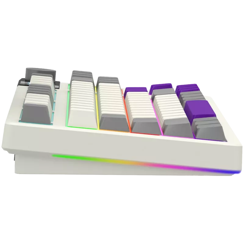 LORGAR KBP70TKLW, Wireless TKL Mechanical Gaming Keyboard Pro, Beige, EN layout