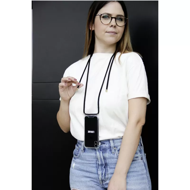 Cover Coros LOO005 iPhone XS Max 16.5 cm (6.5 inch) Black Transparent