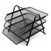 Desk Tray Organizer Forpus FO30545 Metal Black