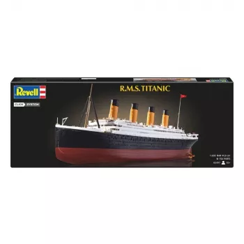 Plastic model ship RMS Titanic EC Multicolor 1:600