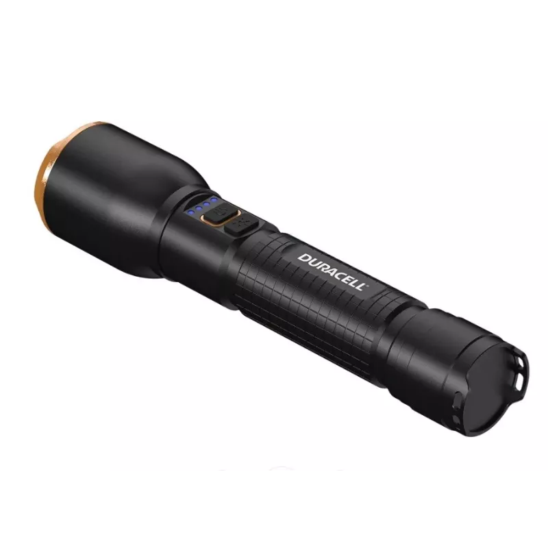 Flashlight Duracell DF3000R, black