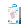 Power bank Vention FKAP0-C 10000 mAh, 2× USB-C + 1× USB-A, 22.5 W, Pink